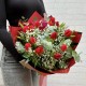 Ramo de tulipanes rojos